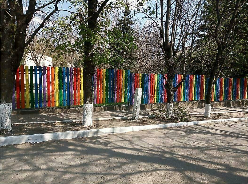 забор из штакетника 110м фото5 в Сосновом Бору