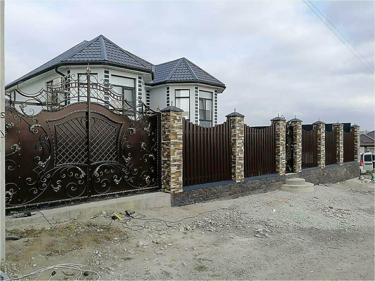 забор из штакетника 110м фото4 в Сосновом Бору