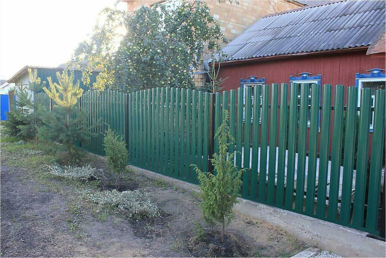 Забор из штакетника 60м фото3 в Сосновом Бору