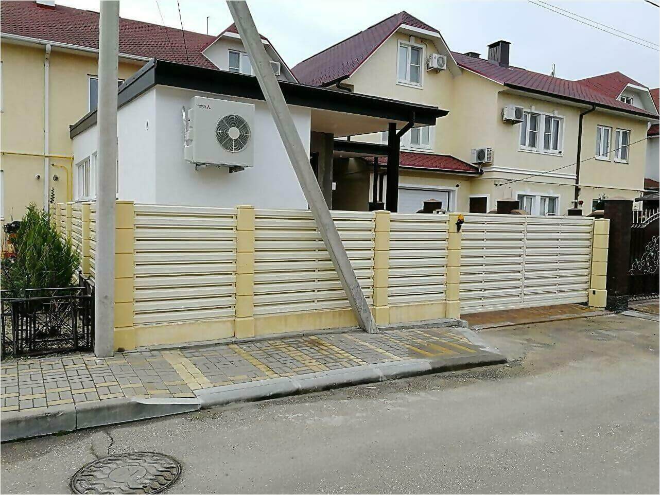 забор из штакетника 70м фото4 в Сосновом Бору