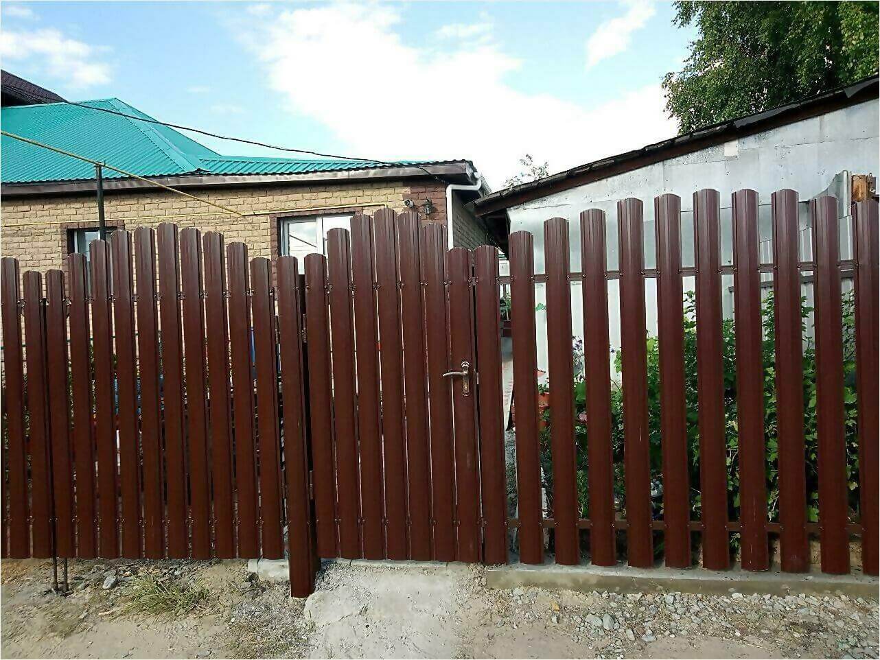 забор-ранчо из штакетника 70м фото2 в Сосновом Бору