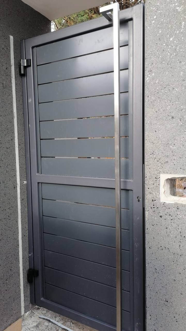 Забор-ранчо из металлопланкена 36м RAL7024 Серый Графит фото 5 в Сосновом Бору