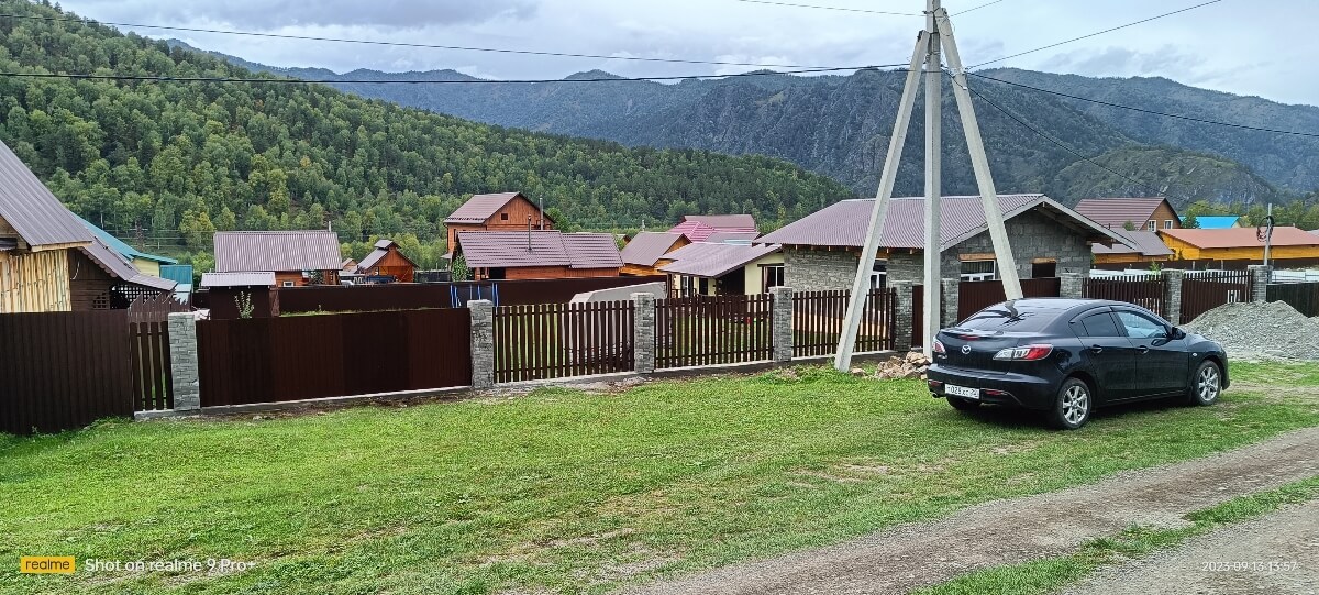 Забор из штакетника фигурного 15м RAL8017/8017 Шоколад двусторонний фото 1 в Сосновом Бору
