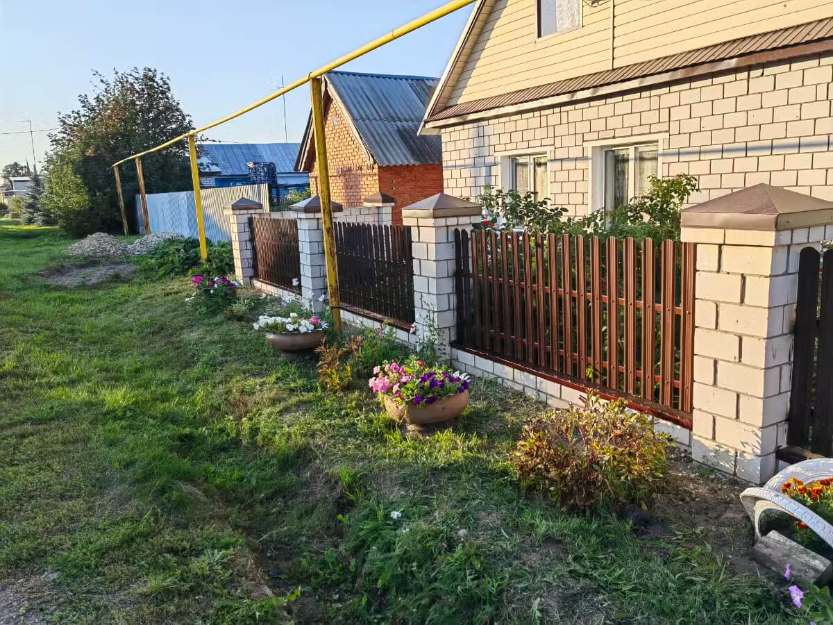 Забор из евроштакетника 10м RAL8017/8017 Шоколад двусторонний фото 2 в Сосновом Бору